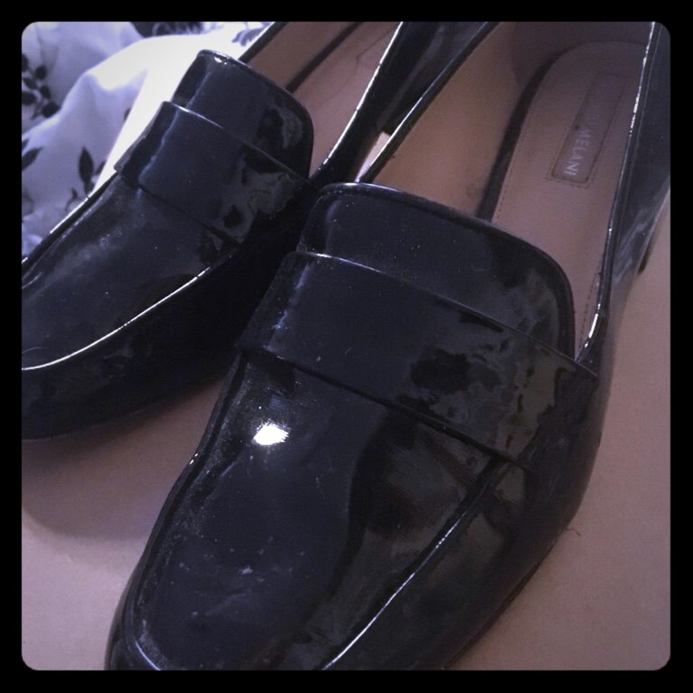 Black Leather (non slip) Loafers
